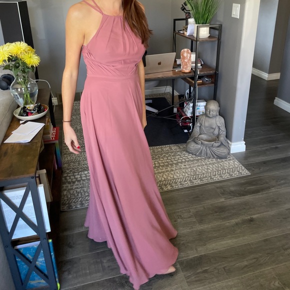Bridesmaid Dress - JJs House - Dusty Rose 🌸 - Picture 7 of 11